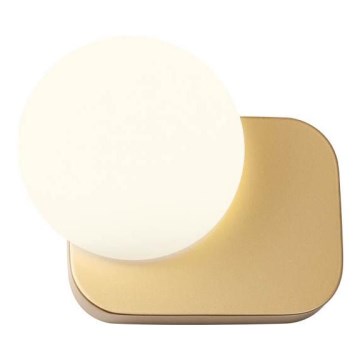 Redo 01-2470 - Seinavalgusti LUMIEN 1xG9/10W/230V kuldne/valge