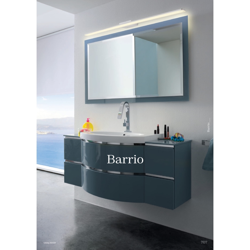 Redo 01-2507 - LED Peeglivalgustus vannituppa BARRIO LED/27,39W/230V 90 cm CRI 90 IP44 valge