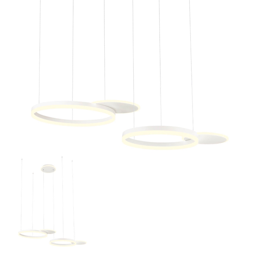 Redo 01-2605 - LED hämardatav ripatslühter kaablil SIGUA LED/99W/230V CRI 90 valge