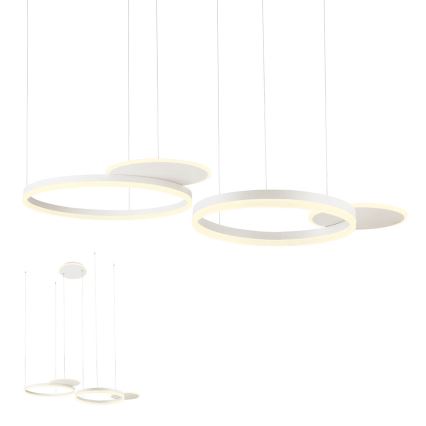 Redo 01-2608 - Hämardatav LED-rippvalgusti juhtmel SIGUA LED/114W/230V CRI 90 valge