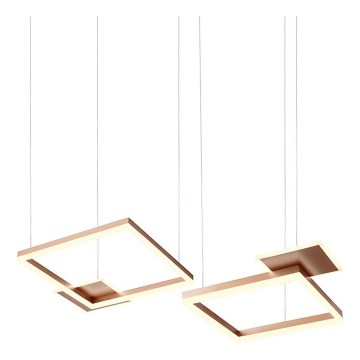 Redo 01-2613 - hämardatav LED-ripplamp kaablil SIGUA LED/110W/230V CRI 90 pruun