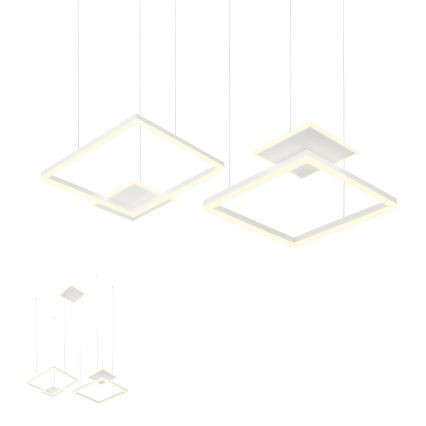 Redo 01-2614 - LED-hämardatav lühter kaablil SIGUA LED/137W/230V CRI 90 valge