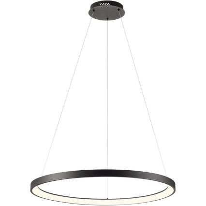 Redo 01-2677 - LED Hämardatav lühter ICONIC LED/60W/230V d. 78 cm must