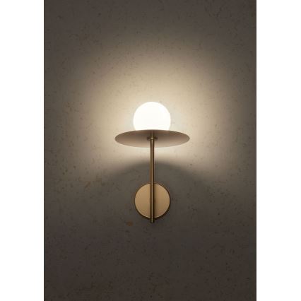 Redo 01-2725 - Seinavalgusti PLATO 1xG9/10W/230V kuldne