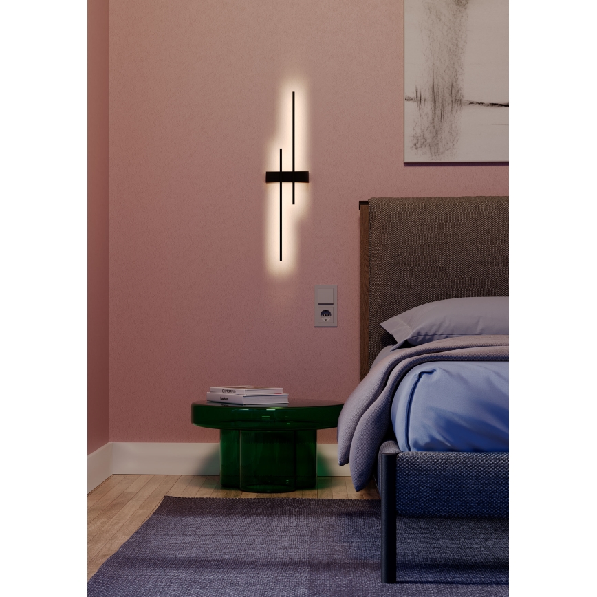Redo 01-2747 - LED seinavalgusti TANGENT LED/13W/230V CRI 90 must