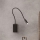 Redo 01-2755 - LED Paindlik väike lamp WALLIE LED/3W/230V USB CRI 90 must
