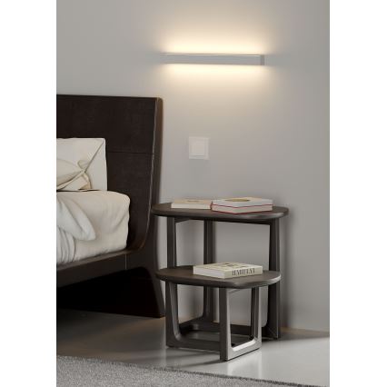 Redo 01-2762 - LED-seinavalgusti PLOT LED/21W/230V 60 cm valge