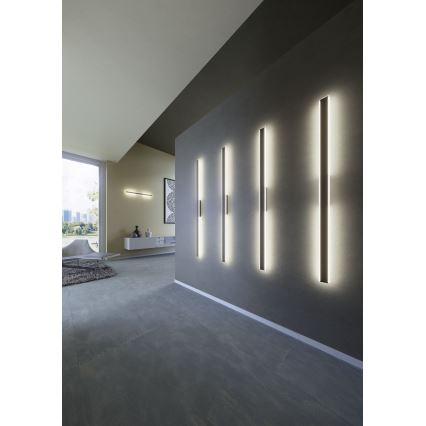 Redo 01-2771 - LED Seinavalgusti WAPI LED/30W/230V 119 cm must