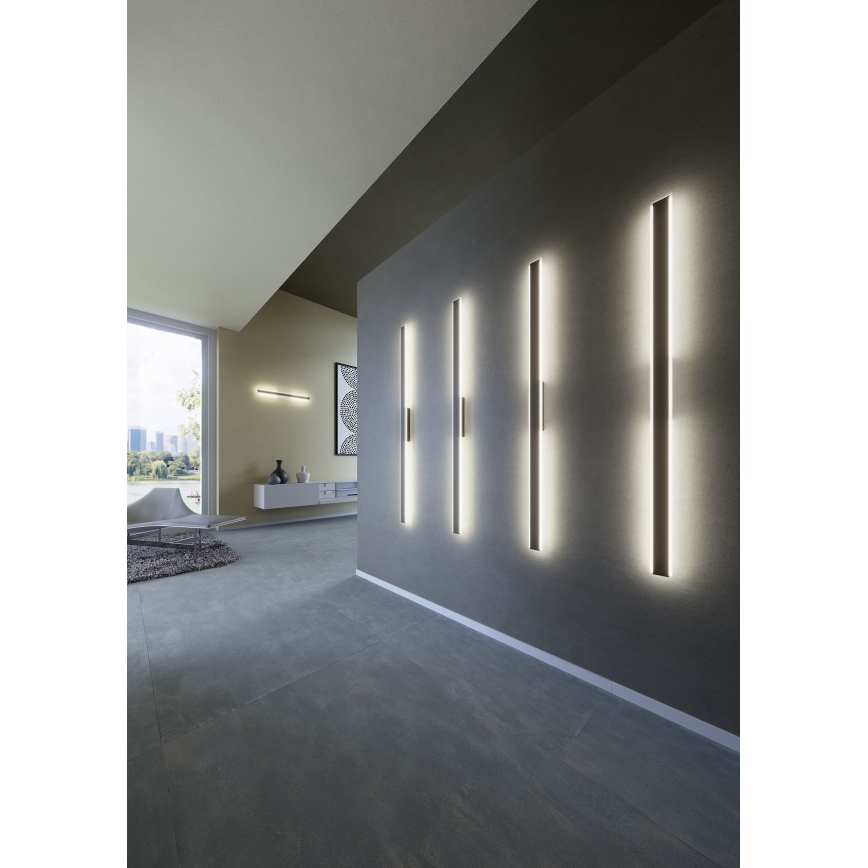 Redo 01-2771 - LED Seinavalgusti WAPI LED/30W/230V 119 cm must