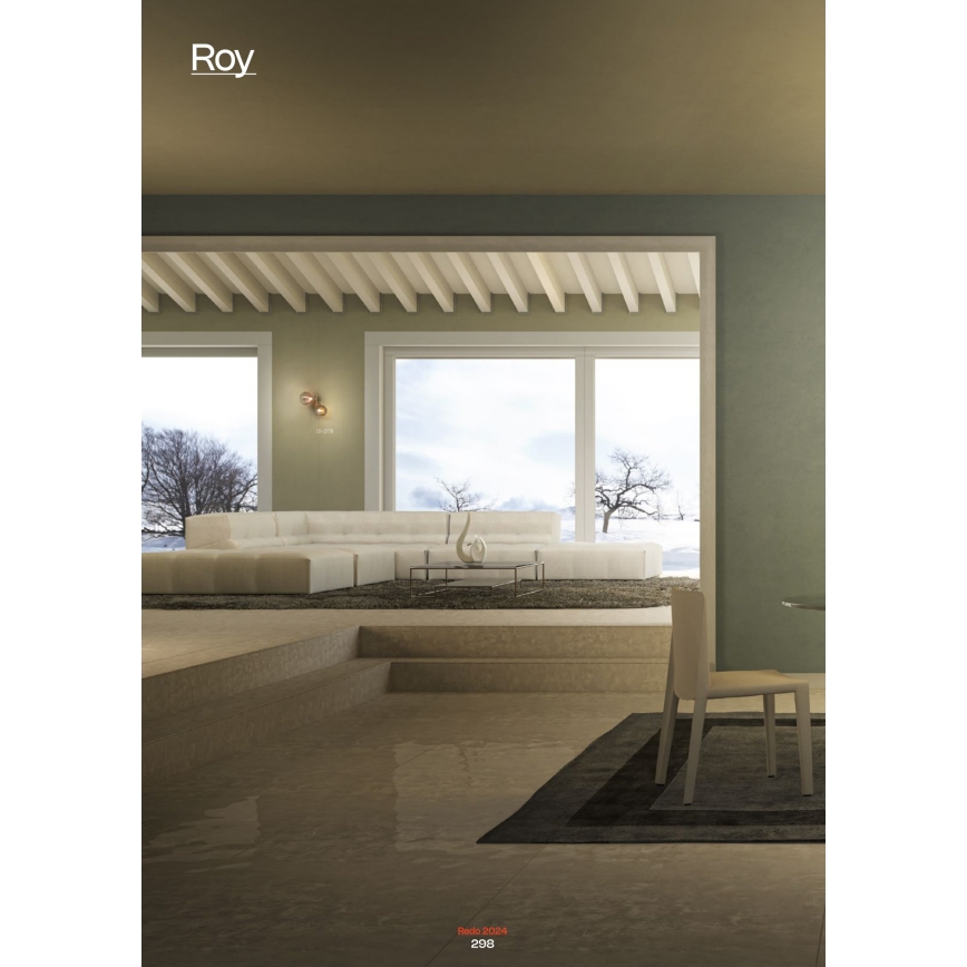 Redo 01-2778 - Seinavalgusti ROY 2xG9/10W/230V