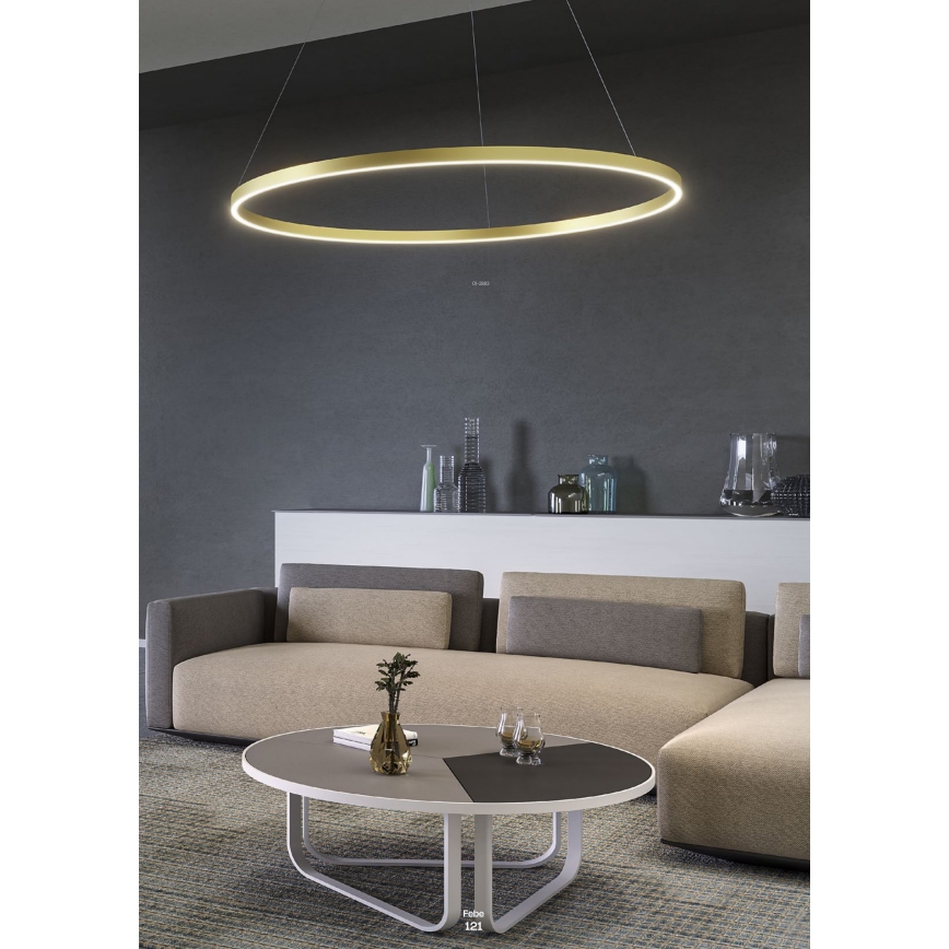 Redo 01-2891 - LED Hämardatav lühter FEBE LED/62W/230V must
