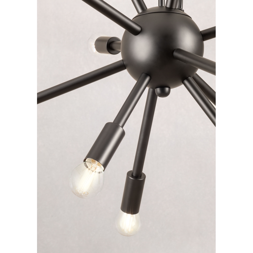 Redo 01-2934 - Kaablil rippuv kroonlühter STELLAR 12xE14/25W/230V must