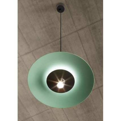 Redo 01-3019 - LED-rippvalgusti LARS kaabliga LED/14W/230V + LED/10W, läbimõõt 60 cm, CRI 90, roheline
