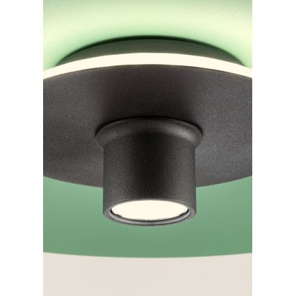 Redo 01-3019 - LED-rippvalgusti LARS kaabliga LED/14W/230V + LED/10W, läbimõõt 60 cm, CRI 90, roheline