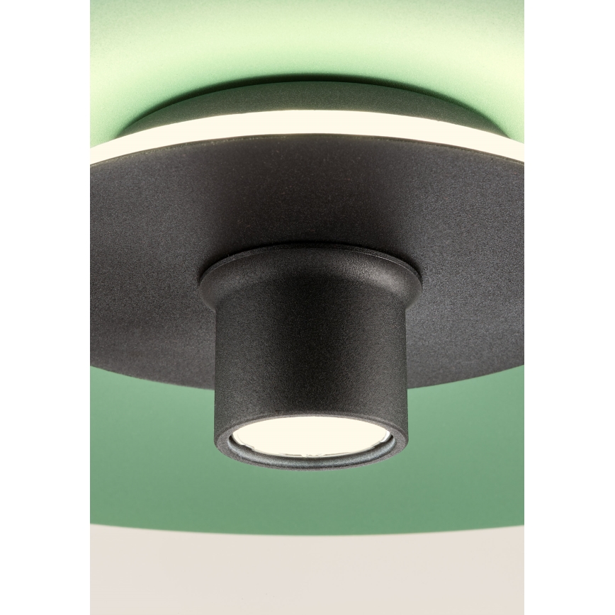 Redo 01-3019 - LED-rippvalgusti LARS kaabliga LED/14W/230V + LED/10W, läbimõõt 60 cm, CRI 90, roheline