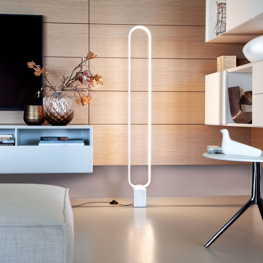 Redo 01-3061 - LED Hämardatav põrandalamp ADO LED/24W/230V valge