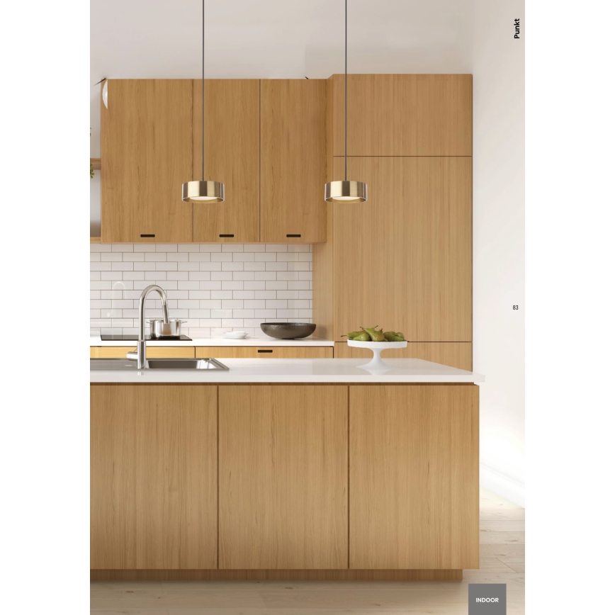Redo 01-3099 - LED Lühter PUNKT LED/6W/230V d. 15 cm valge