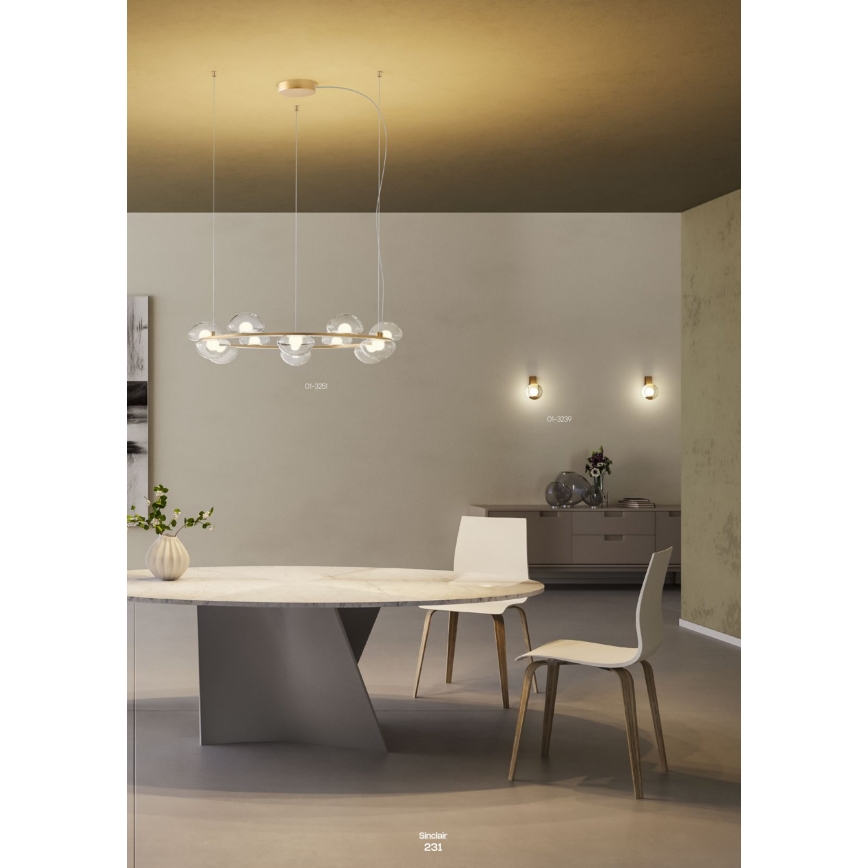 Redo 01-3242 - LED Seinavalgusti SINCLAIR LED/6,5W/230V CRI 93 IP21 must