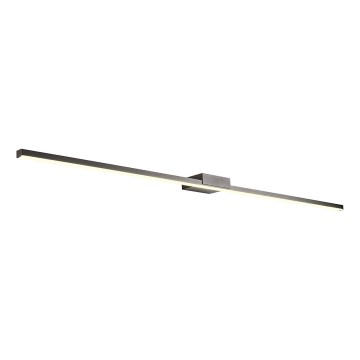 Redo 01-3276 - ASTON LED vannitoa peeglivalgusti, 24W, 230V, 3000/4000K, 120 cm, CRI 90, IP44, must