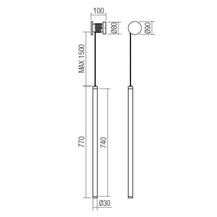 Redo 01-3363 - hämardatav LED-seinavalgusti SWING LED/16W/230V 3000/4000K CRI 90 valge