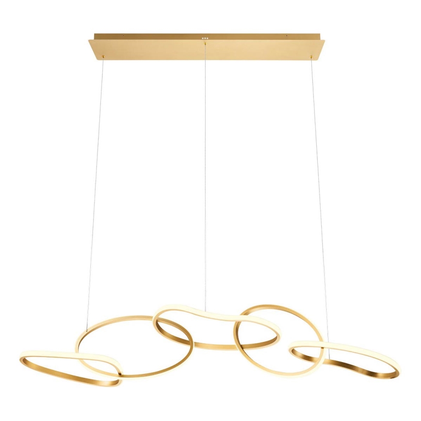 Redo 01-3392 - hämardatav kaabliga riputatav lühter BIAS LED/120W/230V 3000/4500/6500K CRI 90 kuldne