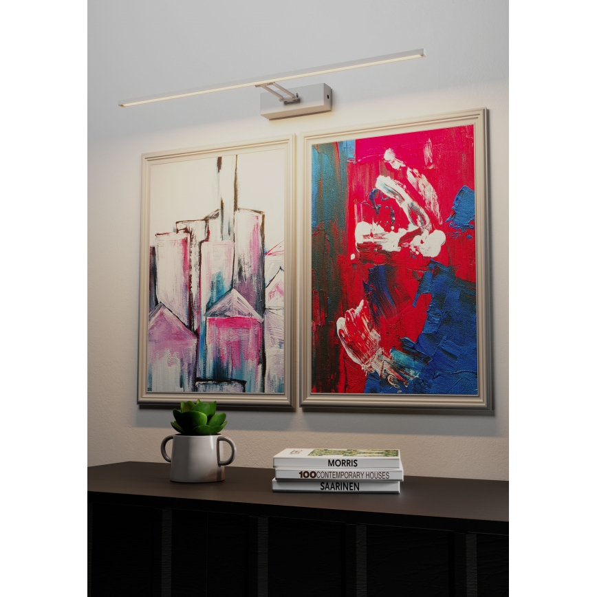 Redo 01-3462 - LED Pildivalgusti LINEAR LED/8W/230V 60,5 cm CRI 92 valge