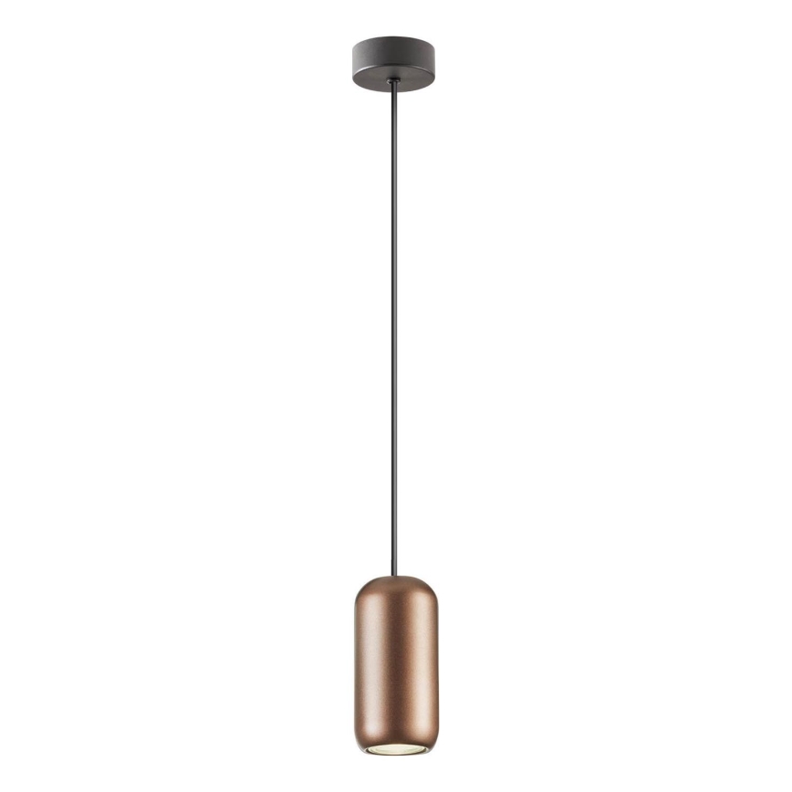 Redo 01-3476 - Lühter BOOM 1xGU10/10W/230V d. 7,6 cm pruun