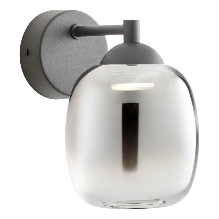 Redo 01-3483 - LED seinalamp KHADI LED/6W/230V CRI 90 must/suitsune