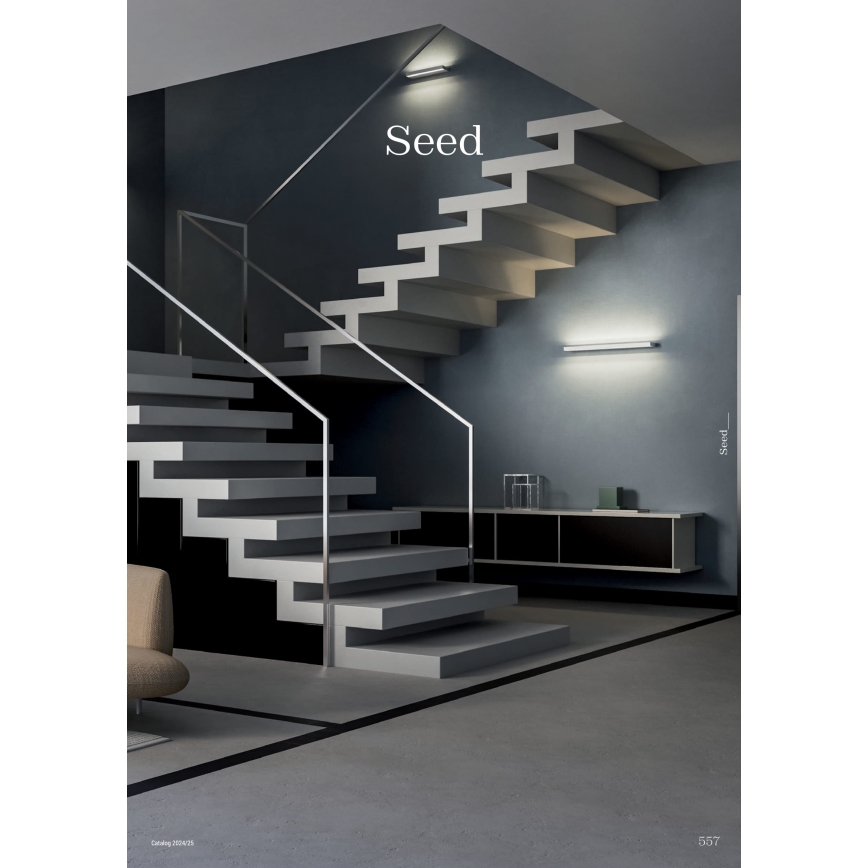 Redo 01-3555 - LED Seinavalgusti SEED LED/30W/230V must