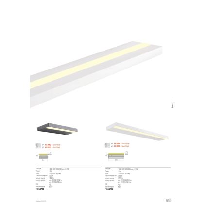 Redo 01-3555 - LED Seinavalgusti SEED LED/30W/230V must