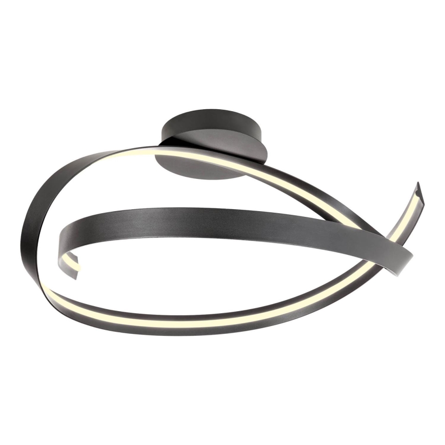 Redo 01-3614 - hämardatav laelamp IMPULS LED/34W/230V läbimõõt 60 cm must