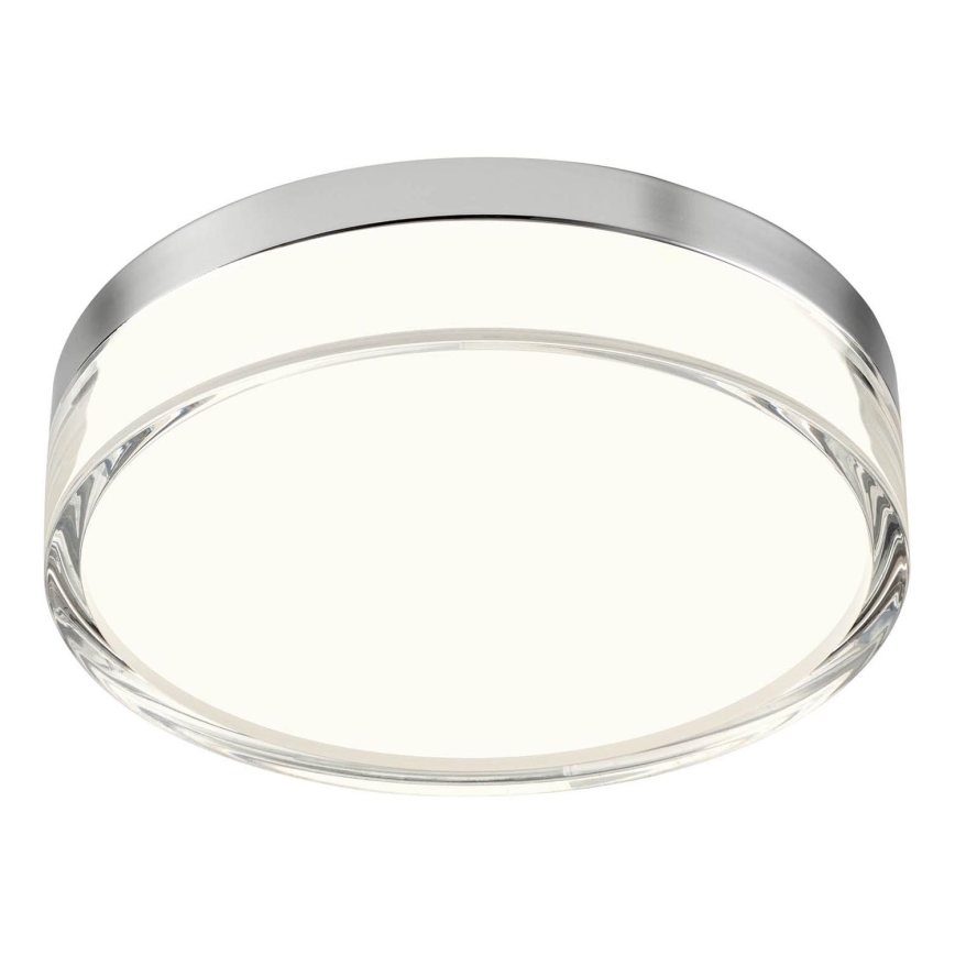 Redo 01-3727 - LED Laevalgusti vannituppa FRISBI LED/12W/230V d. 23 cm CRI 90 3000/4000K IP44 läikiv kroom