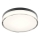 Redo 01-3736 - LED Laevalgusti vannituppa FRISBI LED/18W/230V d. 28 cm CRI 90 3000/4000K IP44 must