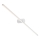 Redo 01-4034 - LED Peeglivalgustus vannituppa ROW LED/18W/230V 90 cm IP44 valge