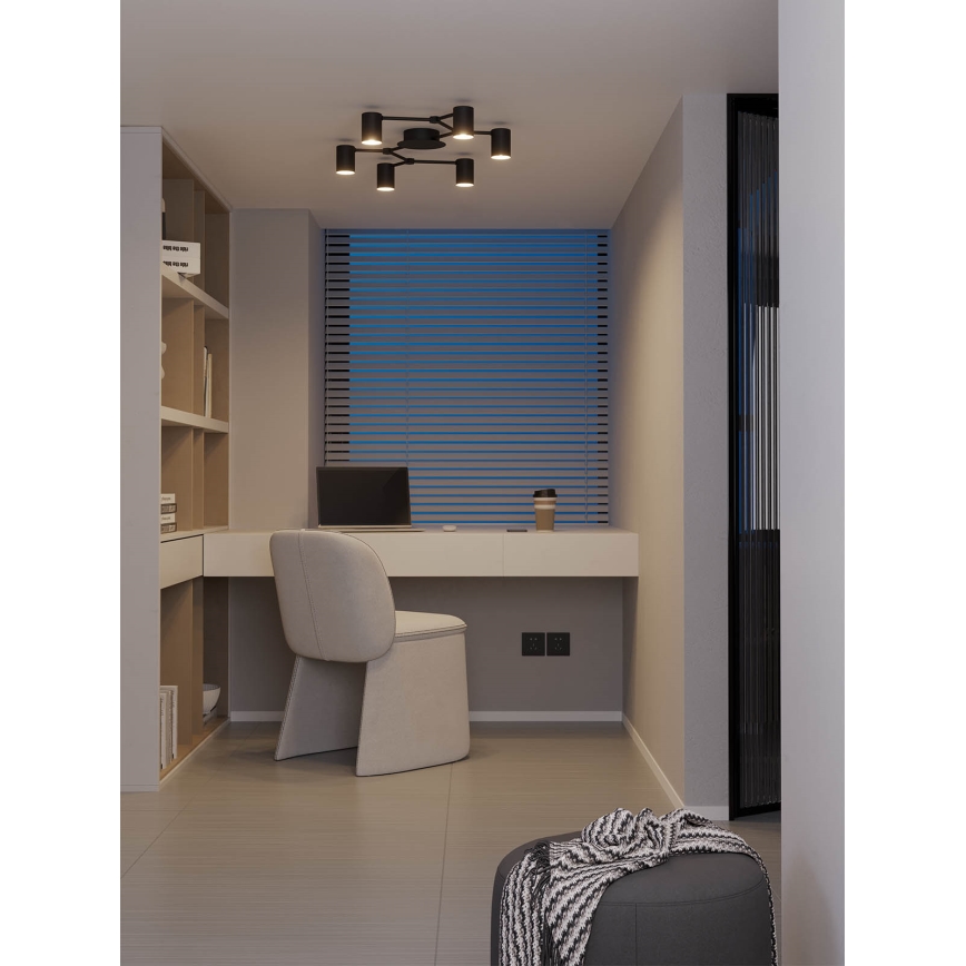 Redo 01-4048 - Kohtvalgusti WEBB 6xGU10/10W/230V must