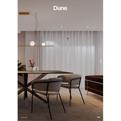 Redo 01-4301 - LED hämardatav rippvalgusti kaabliga DUNE LED/48W/230V 3000K CRI 90 valge/kuldne