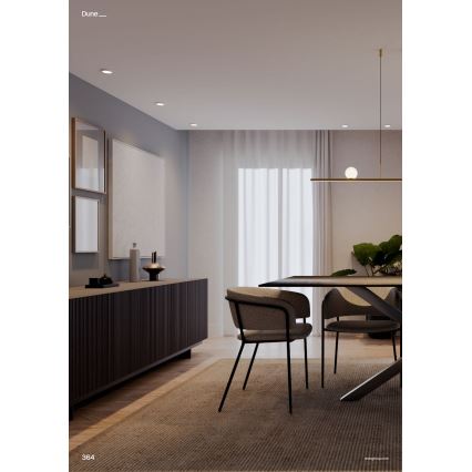 Redo 01-4301 - LED hämardatav rippvalgusti kaabliga DUNE LED/48W/230V 3000K CRI 90 valge/kuldne