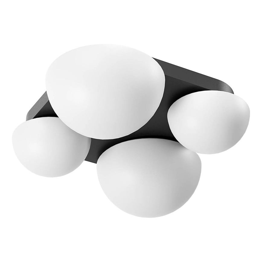 Redo 01-4333 - LED laelamp LUMIEN 4xLED/26W/230V 2700/3000K CRI 90 valge/must