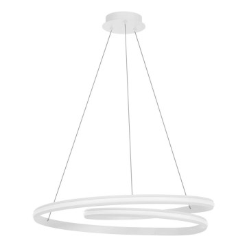 Redo 01-4363 - LED hämardatav rippvalgusti kaablil TORSION LED/60W/230V 2700/3000/4000K CRI 90 läbimõõt 75,2 cm valge