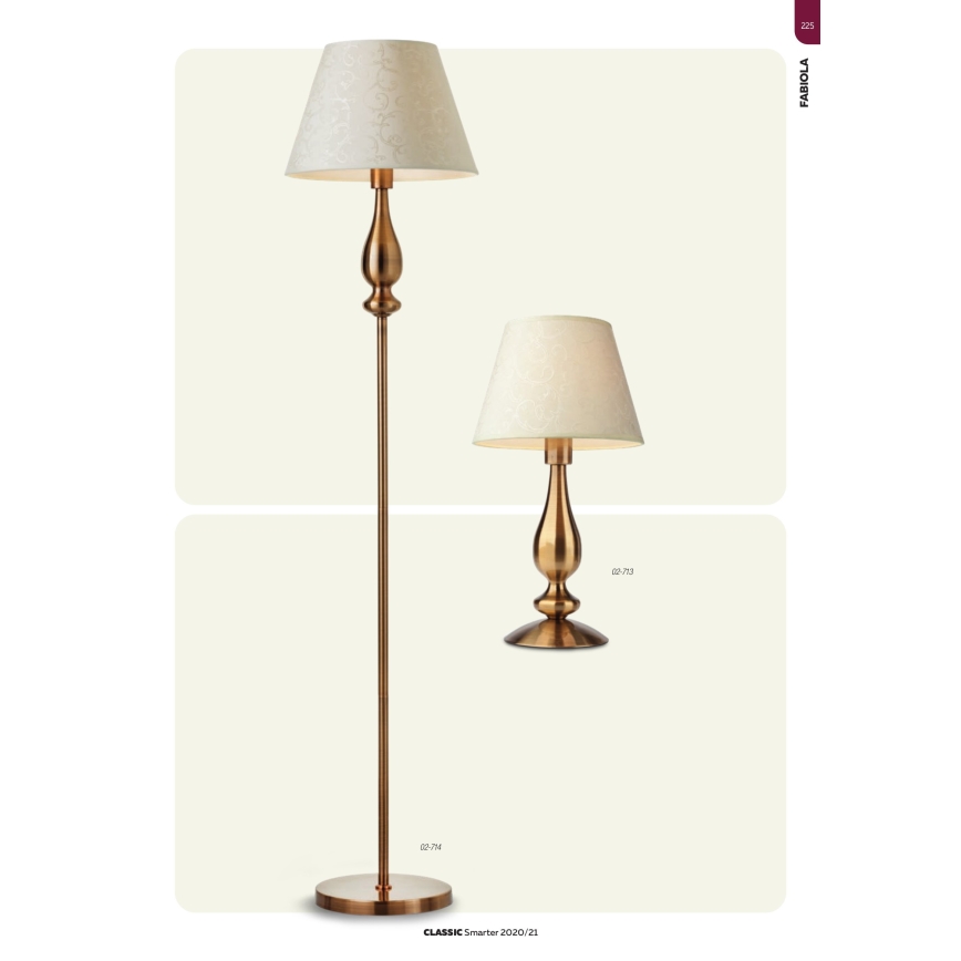 Redo 02-713 - Laualamp FABIOLA 1xE27/28W/230V