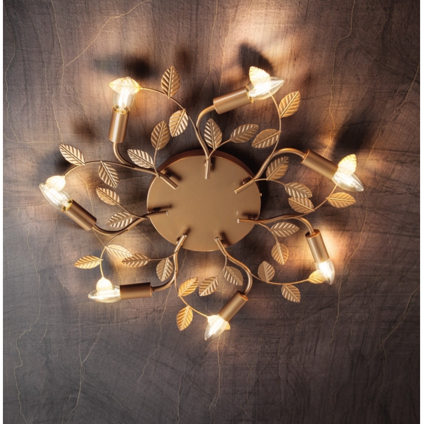 Redo 02-981 - Pinnale kinnitatav lühter TIARA 7xE14/28W/230V