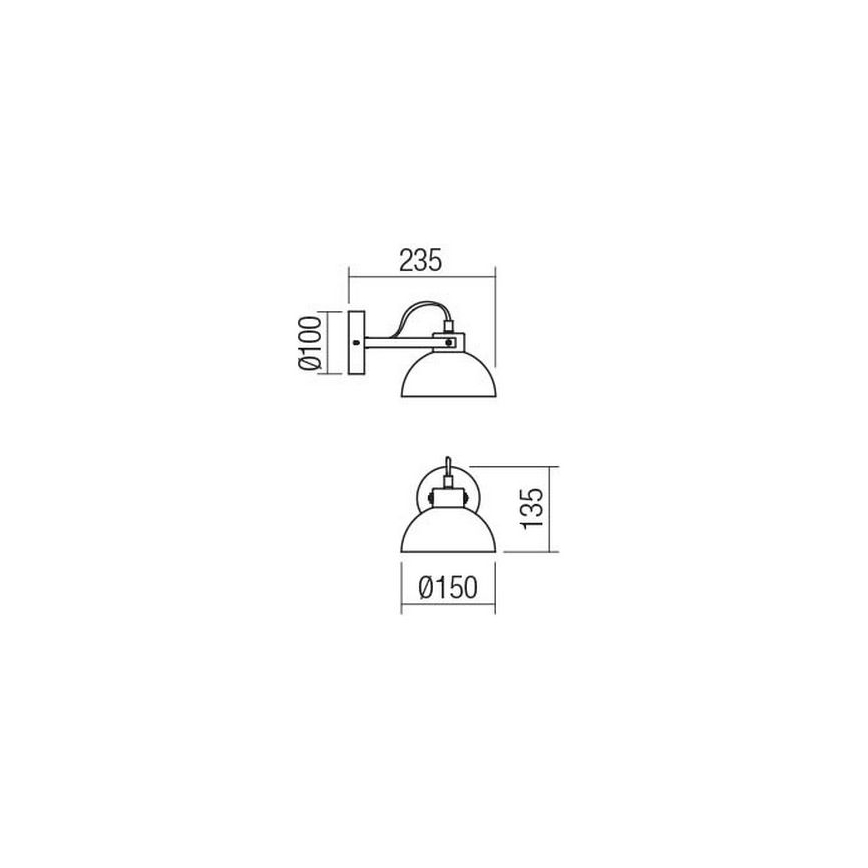Redo 04-511 - Seinavalgusti lastele EOLO 1xE27/42W/230V