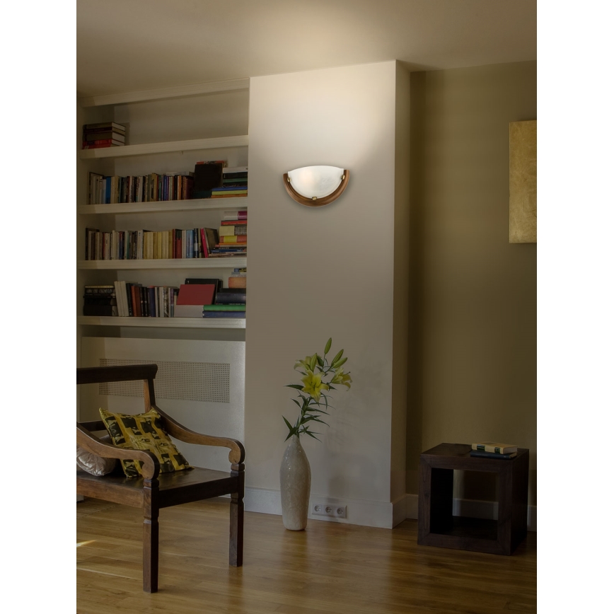 Redo 05-085 - Seinavalgusti COSI 1xE27/42W/230V mahagon