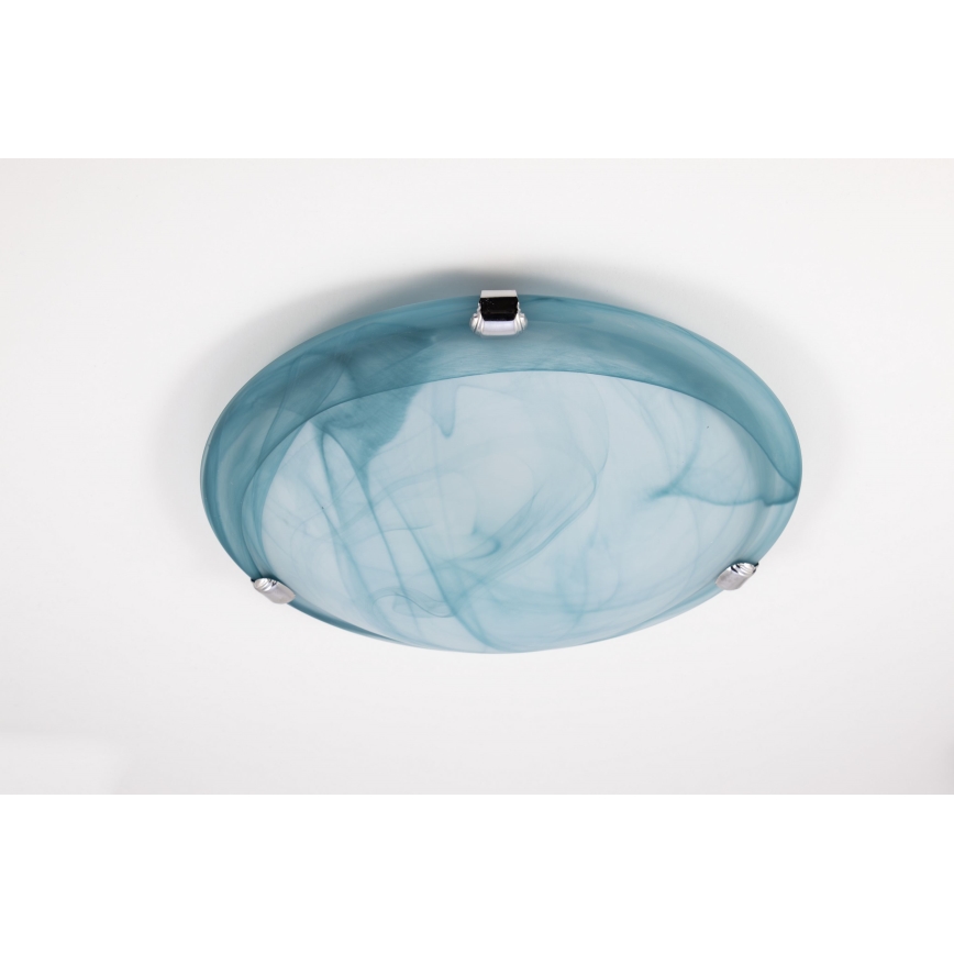 Redo 05-390 - Laevalgusti VIRGINIA 1xE27/42W/230V d. 30 cm sinine