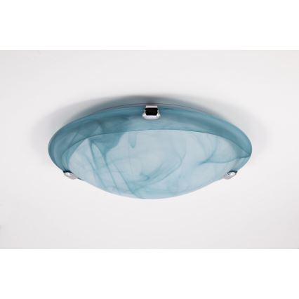 Redo 05-390 - Laevalgusti VIRGINIA 1xE27/42W/230V d. 30 cm sinine