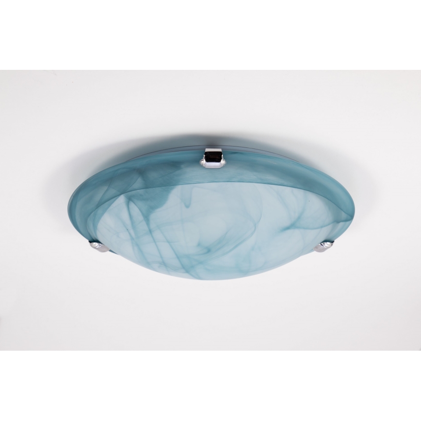 Redo 05-390 - Laevalgusti VIRGINIA 1xE27/42W/230V d. 30 cm sinine