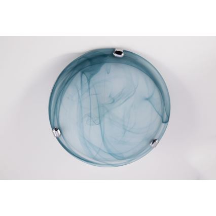 Redo 05-390 - Laevalgusti VIRGINIA 1xE27/42W/230V d. 30 cm sinine
