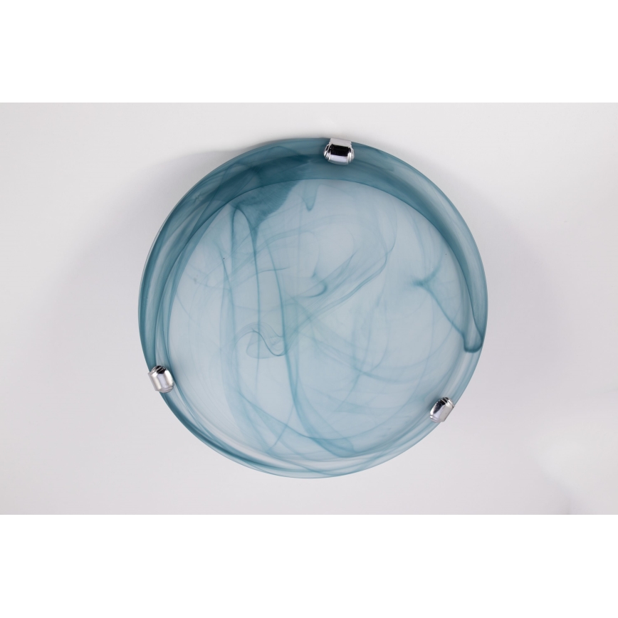 Redo 05-390 - Laevalgusti VIRGINIA 1xE27/42W/230V d. 30 cm sinine