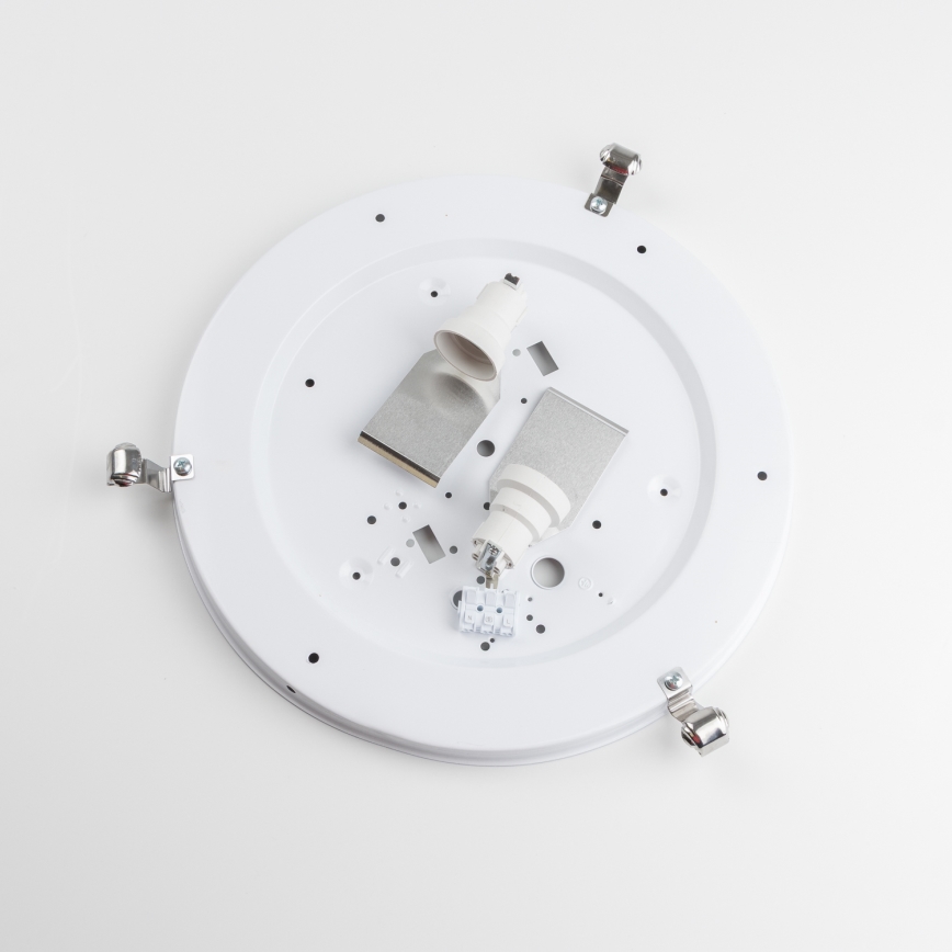 Redo 05-393 - Laelamp VIRGINIA 2xE27/42W/230V, läbimõõt 40 cm, hall