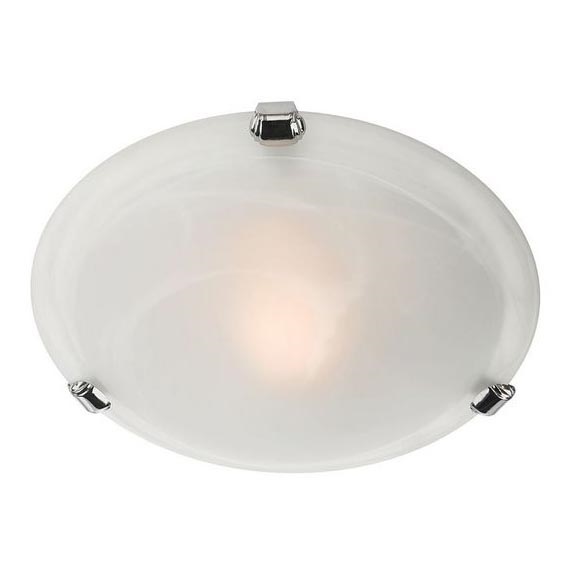 Redo 05-677 - Laevalgusti VIRGINIA 1xE27/42W/230V d. 25 cm valge